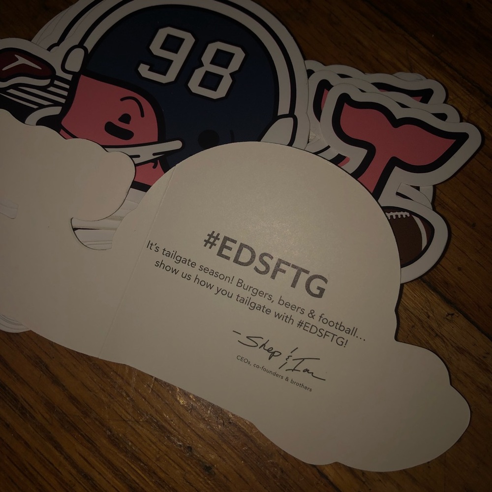 Football Whale Sticker - Picture 2 of 2